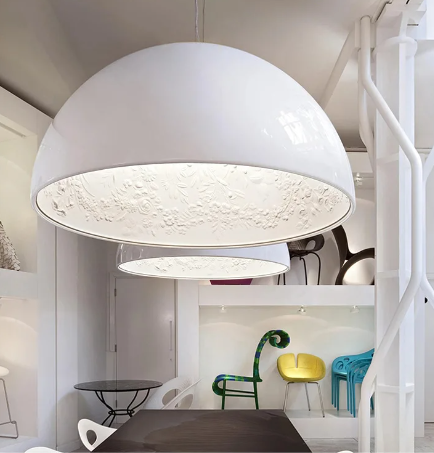 White Skygarden lamp