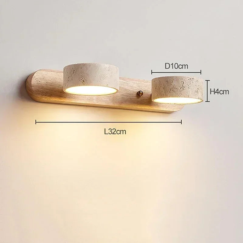 Natural Stone Wall Sconces Small