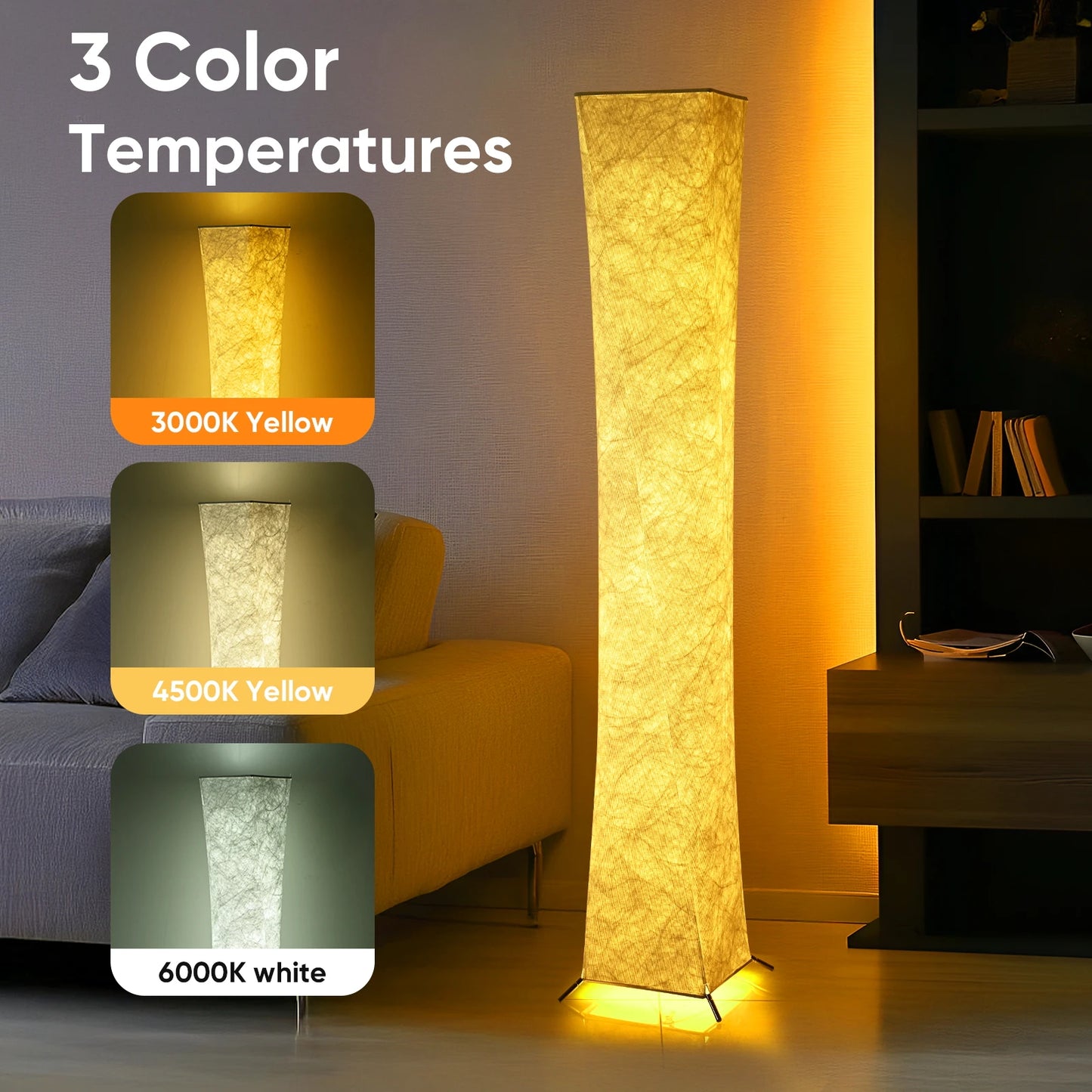 Soft Light Floor Lamp Light Color