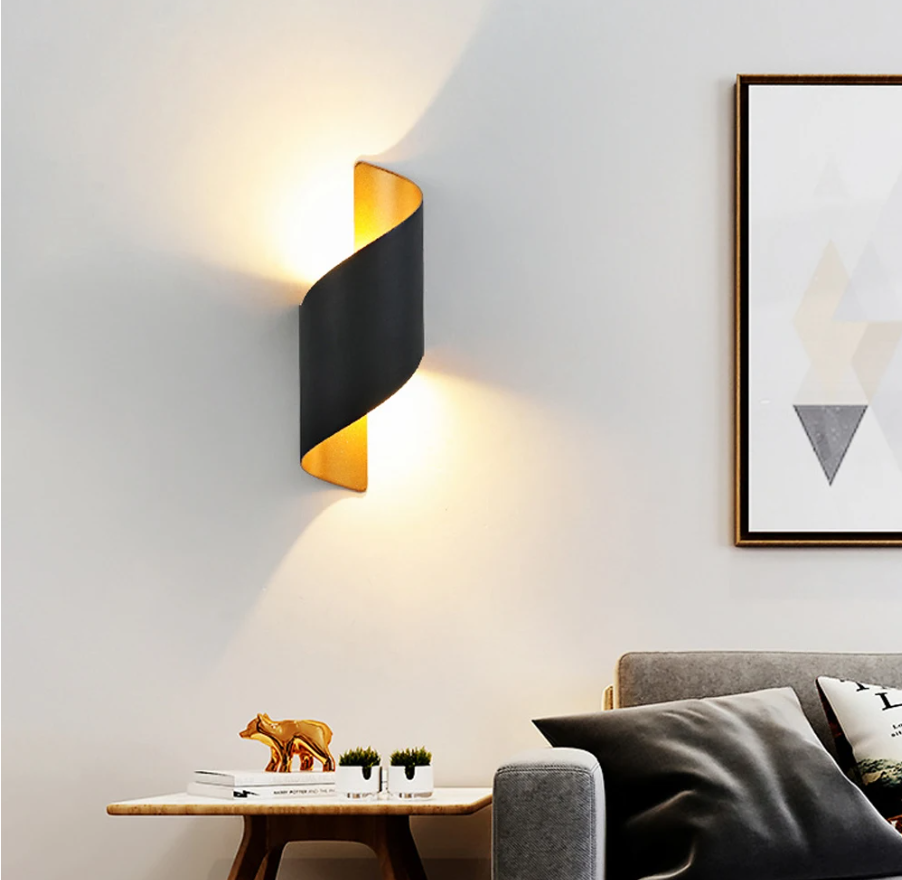 Spiral Wall Sconce Lights