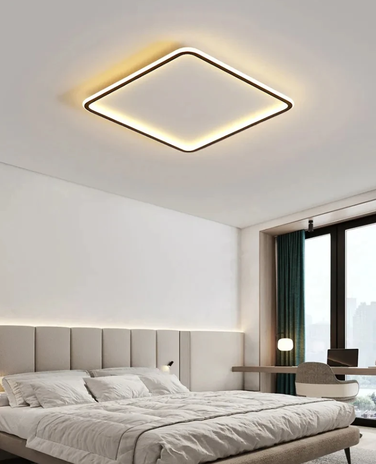 Square Ceiling Lights Bedroom