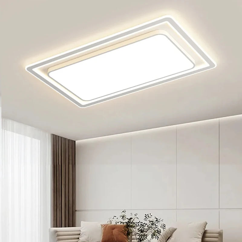 Square Modern Ceiling Light Living Room