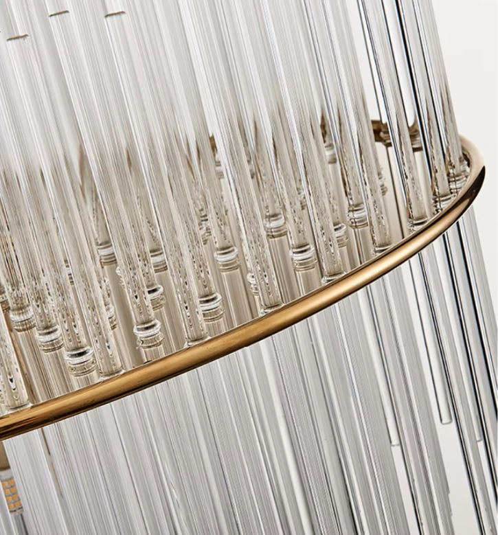 Stainless Steel Crystal Chandeliers