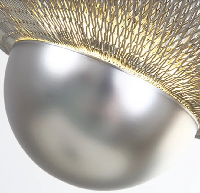 steel mesh lamp