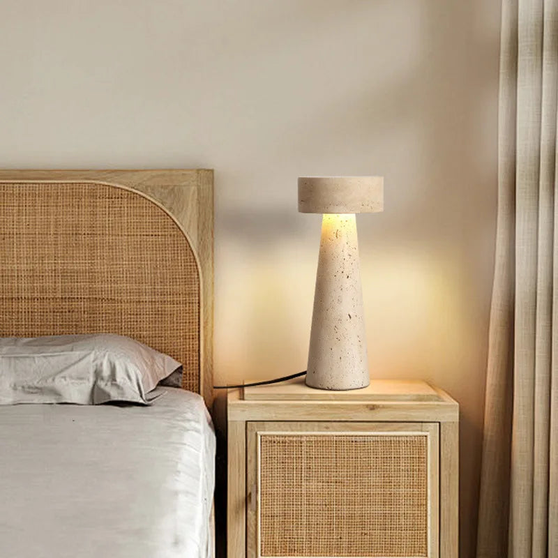 Stone Bedside Table Lamps
