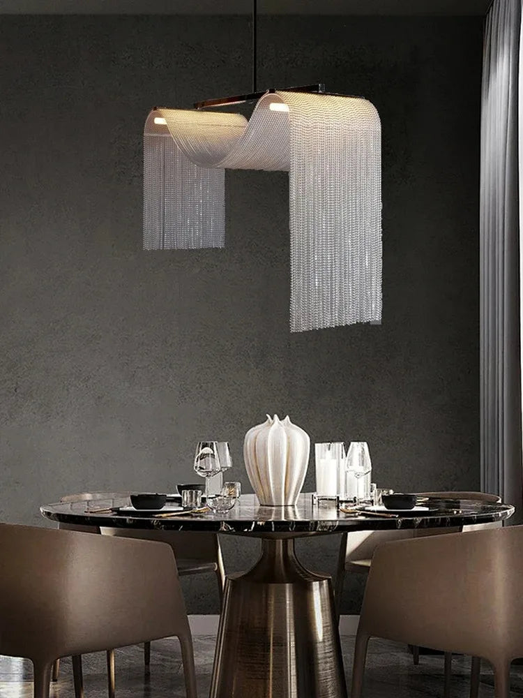 Tassel Waterfall Ceiling Chandelier