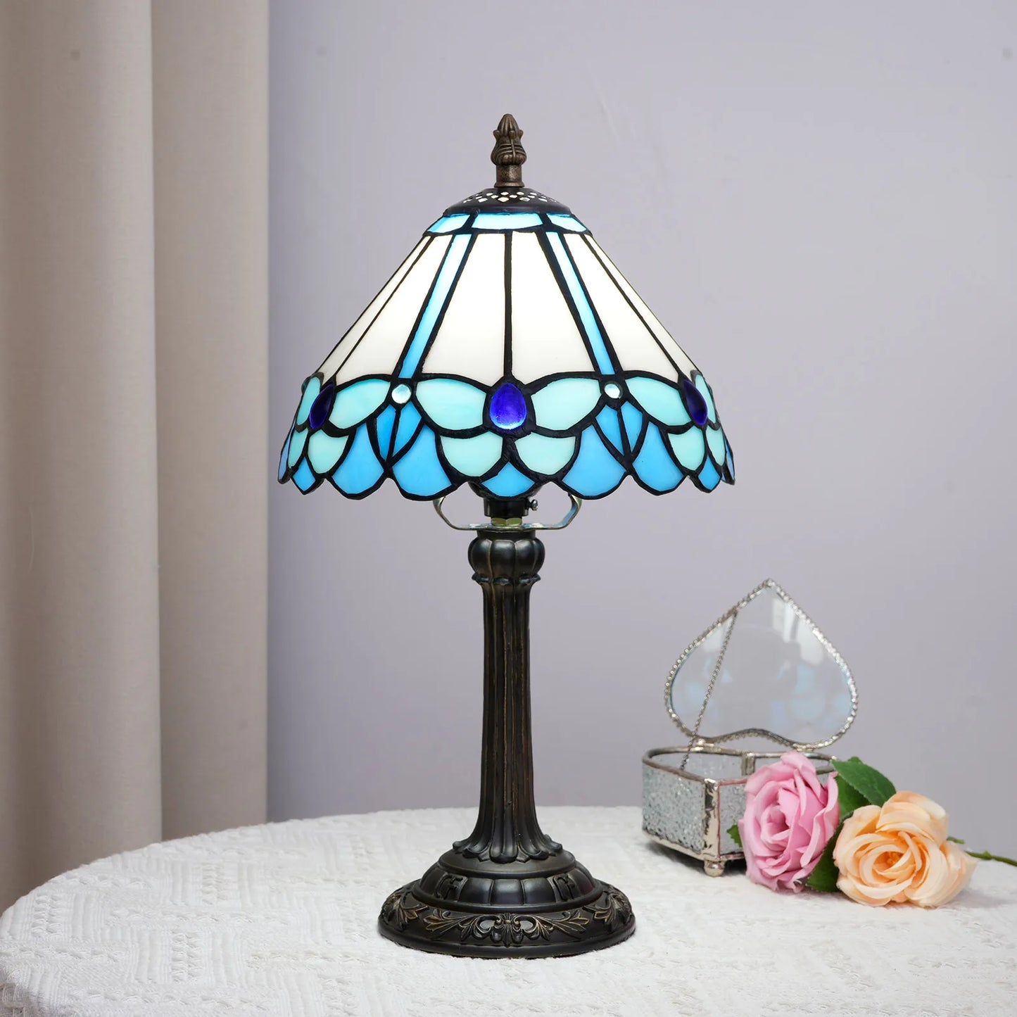 Tiffany Bedside Table Lamp