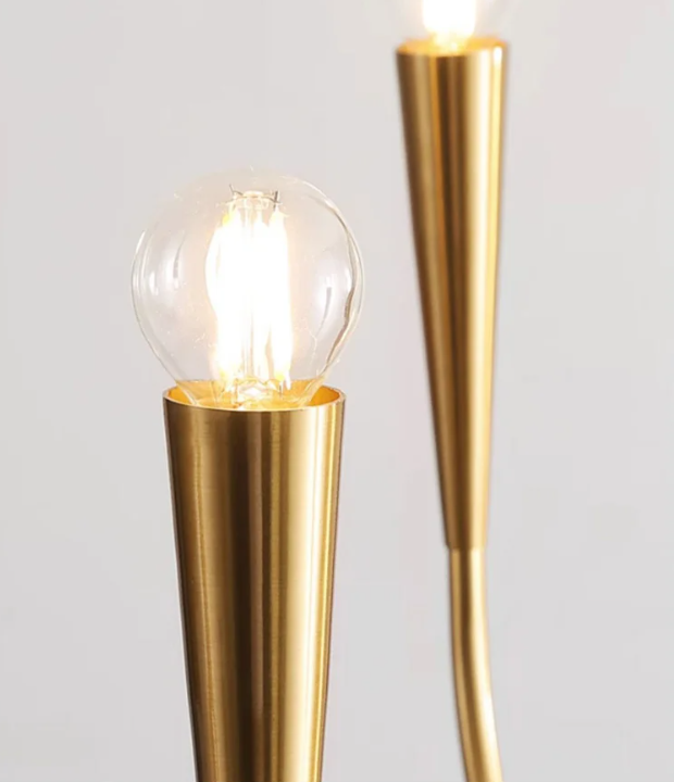 Timeless LED Chandelier for Dining Room Kitchen Gold