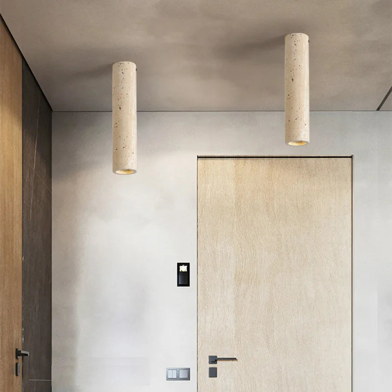 Travertine Ceiling Lights