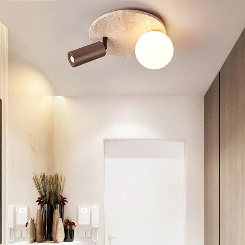 Travertine Ceiling Lights