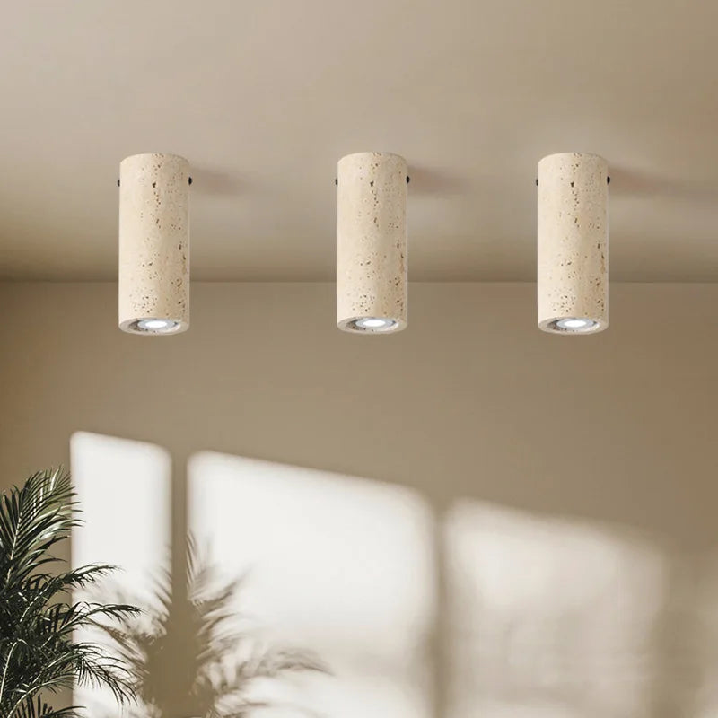 Travertine Ceiling Lights Spotlights