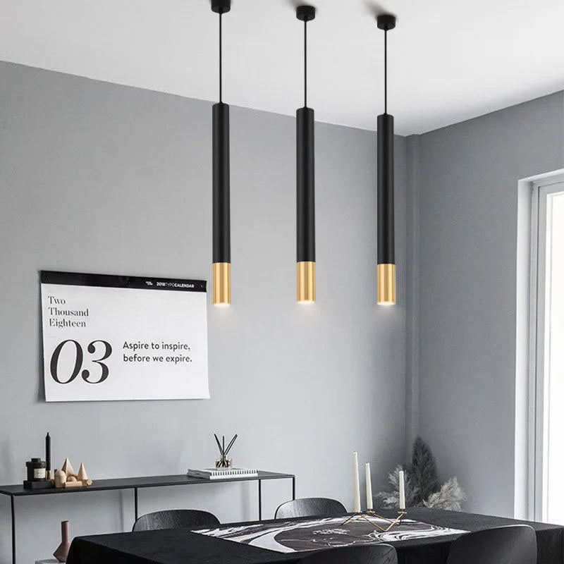 Tube Pendant Lights For Kitchen Island