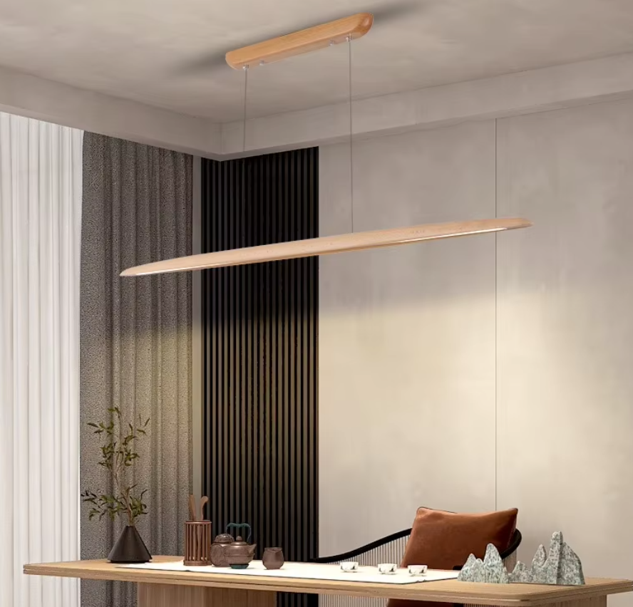 Ultra Thin Wooden Pendant Lights