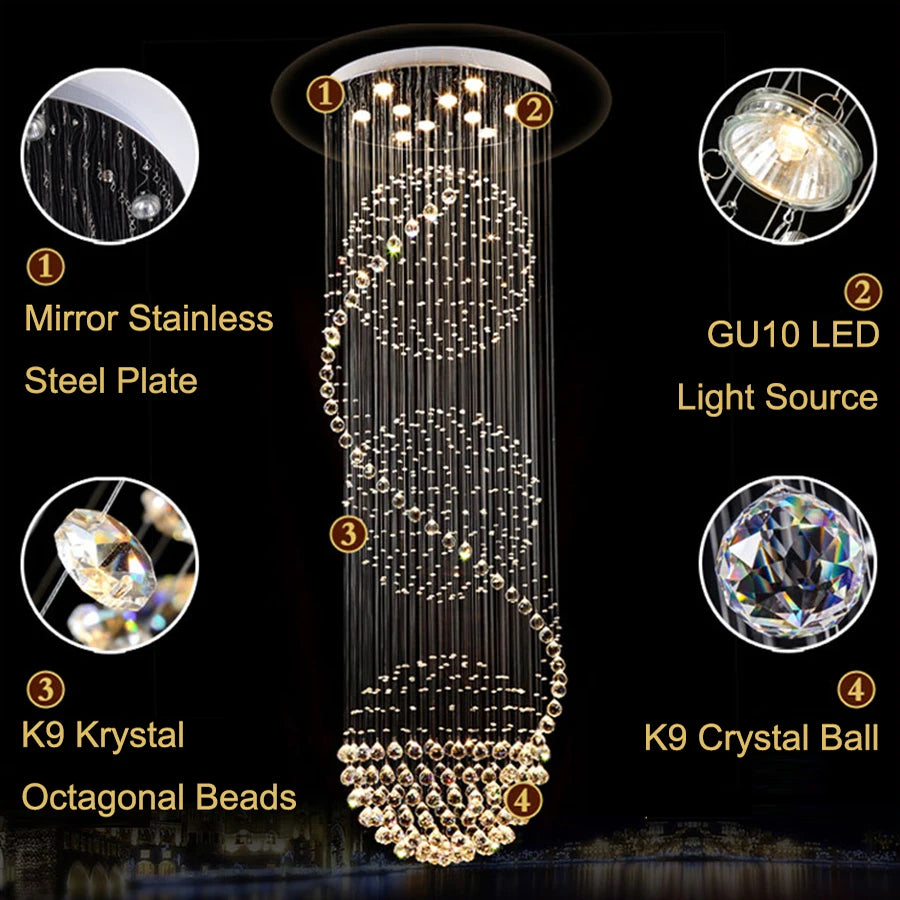 Modern Crystal Chandelier