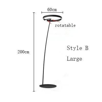 Upright Standing Floor Lamps Modern