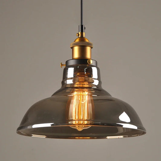 Vintage Glass Ceiling Light