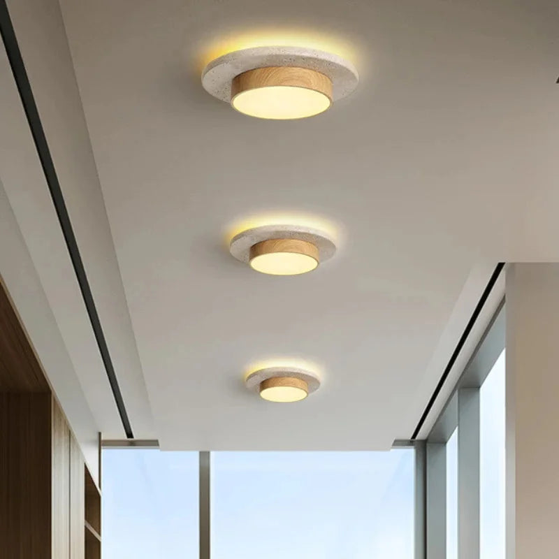 Wabi-Sabi Round Ceiling Light