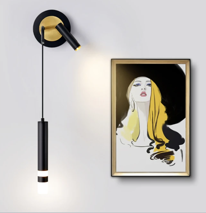 wall sconces black