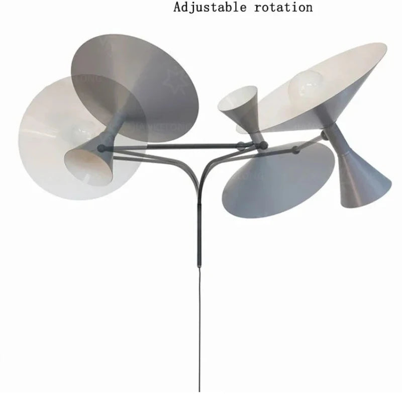 Wall Lamp With Adjustable Swing Arm