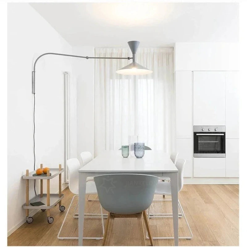 Wall Lamp With Swing Arm Dining Table
