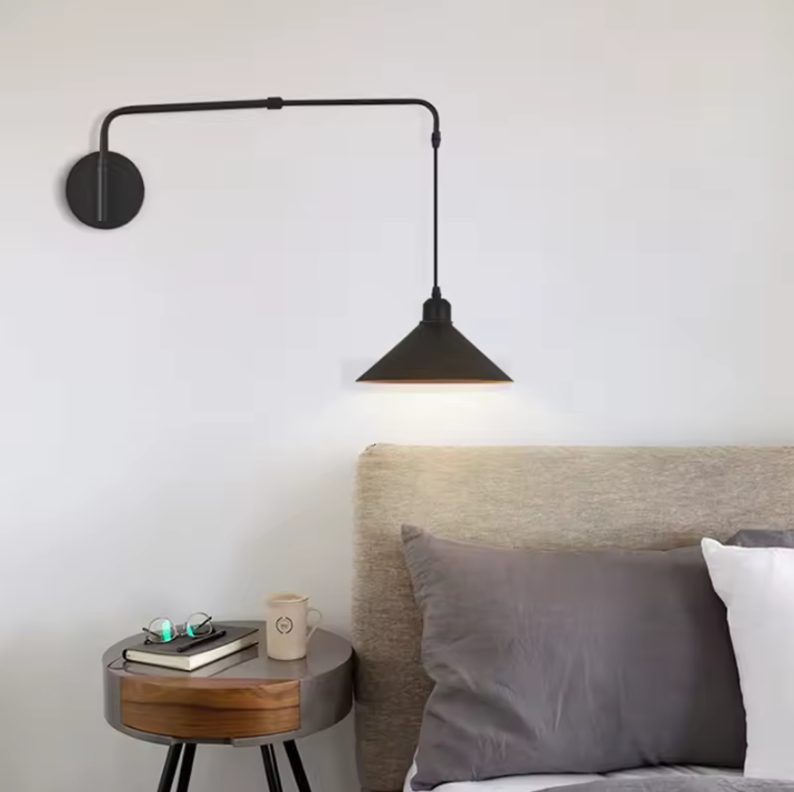 Wall Lamps With Adjustable Rotating Arm