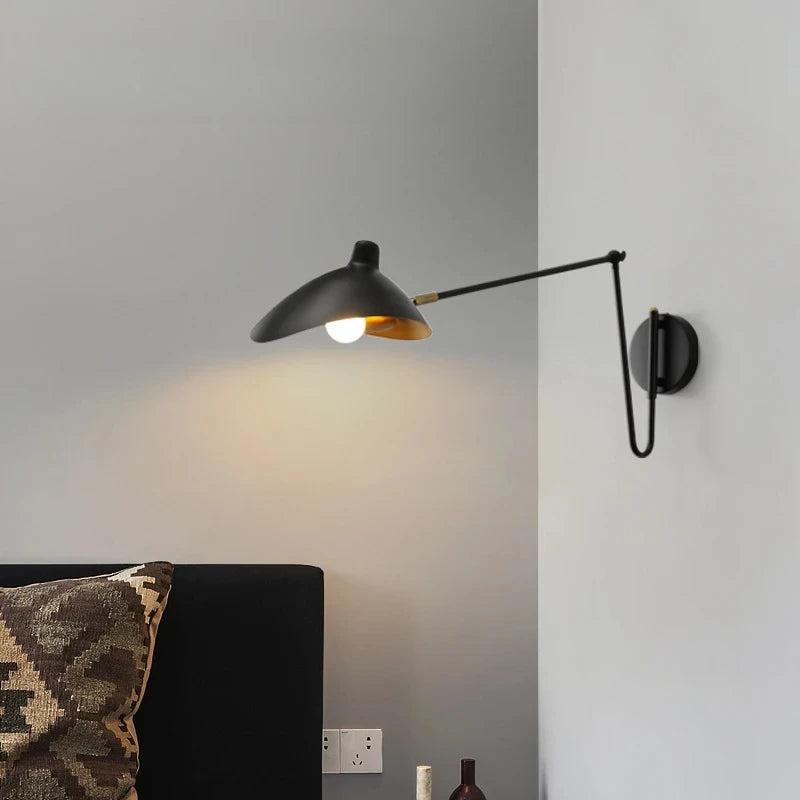 Wall Lamp With Swing Arm