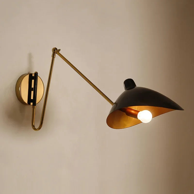 Wall Light With Swing Arm
