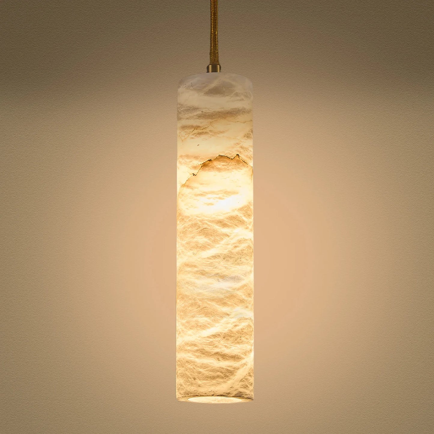 White Alabaster Pendant Lamp