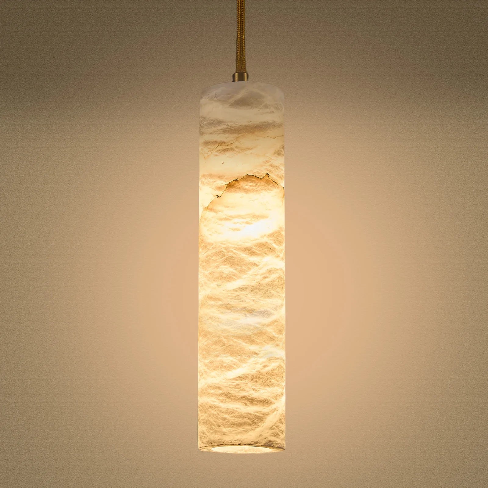 White Alabaster Pendant Lamp