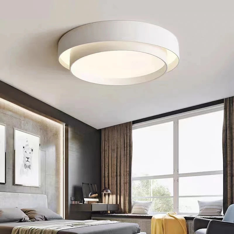 White Ceiling Light for Living Room Bedroom