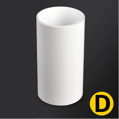White Cylindrical Ceiling Lights