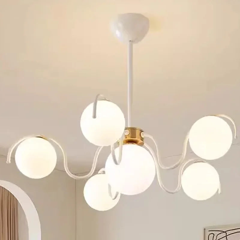 White French Magic Bean Ceiling Lights