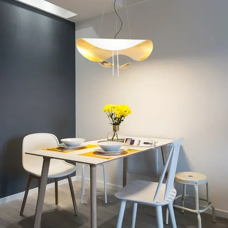 White Hanging Pendant Lamp For Dining Table