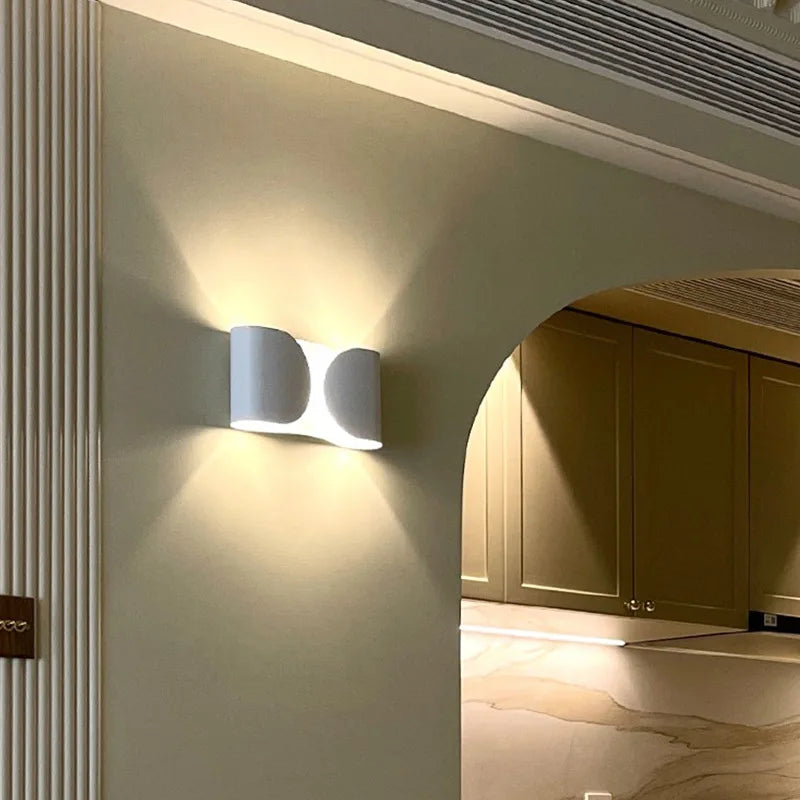 Italian Designer Wall Light White