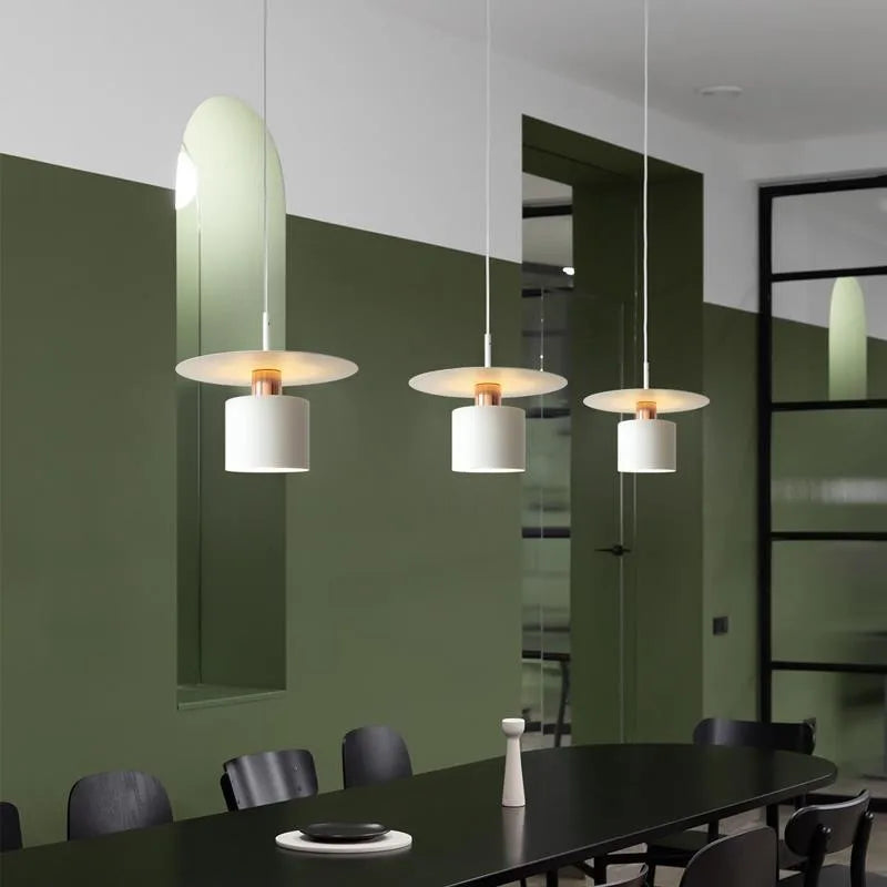 White Modern Hanging Ceiling Lights
