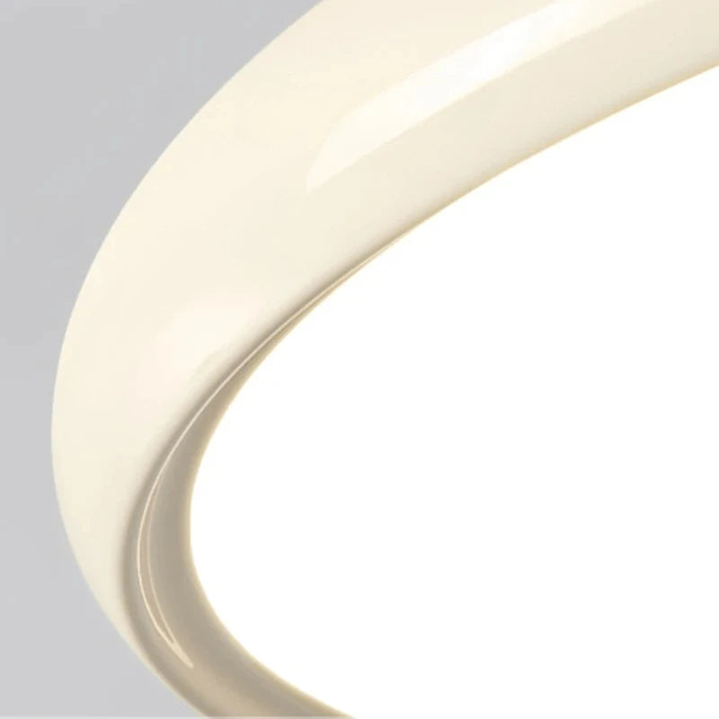 Round Ceiling Light With Adjustable Angle White