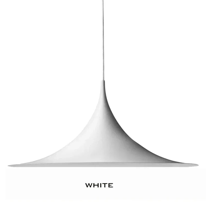 Scandinavian Design Hanging Pendant Lamp White