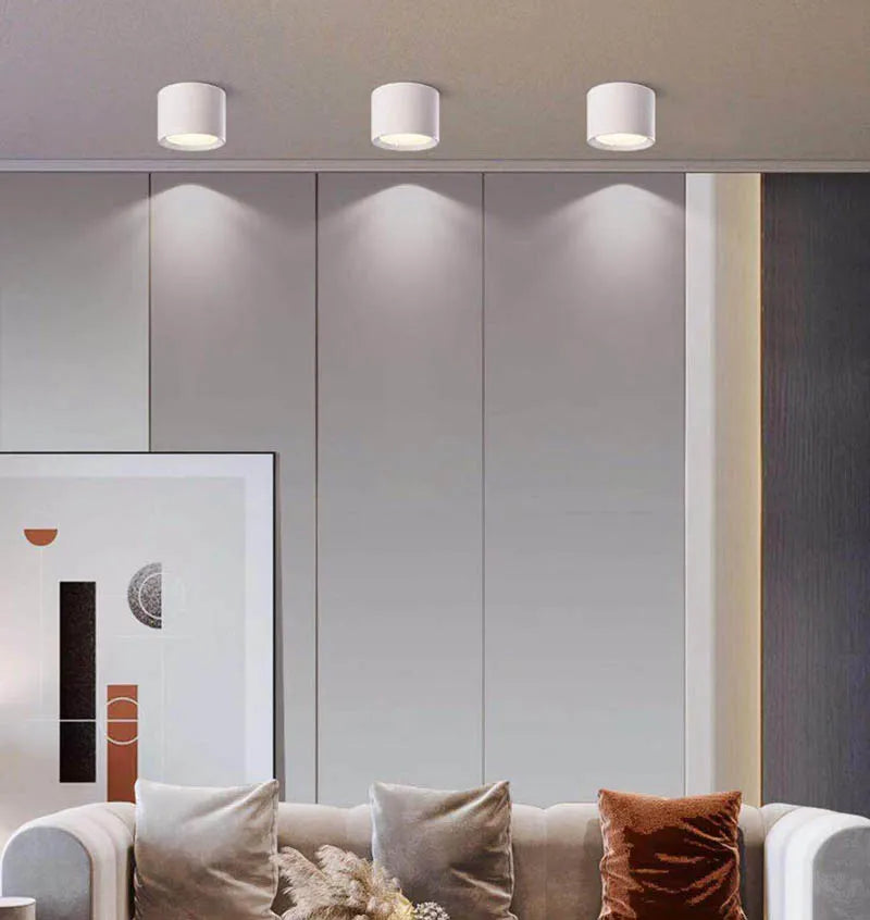 White Surface Mounted Downlights