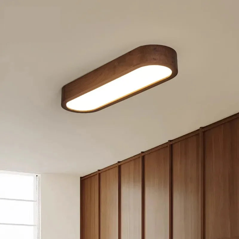Wood Effect Ceiling Light Fixtures
