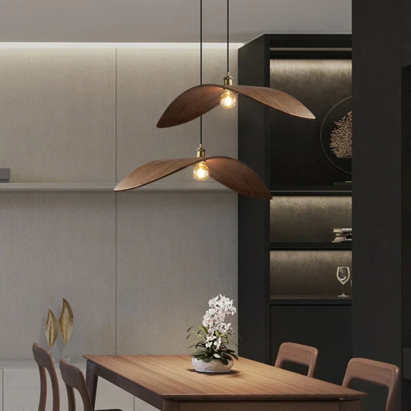 Wooden Pendant Light