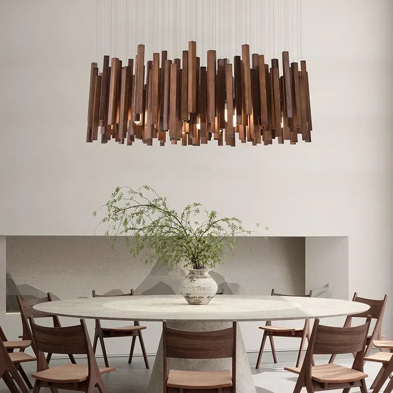 Wooden Ceiling Chandeliers