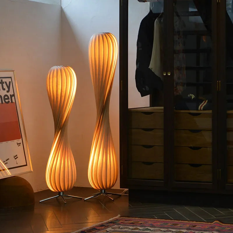 Wooden Floor Lamp Lighting