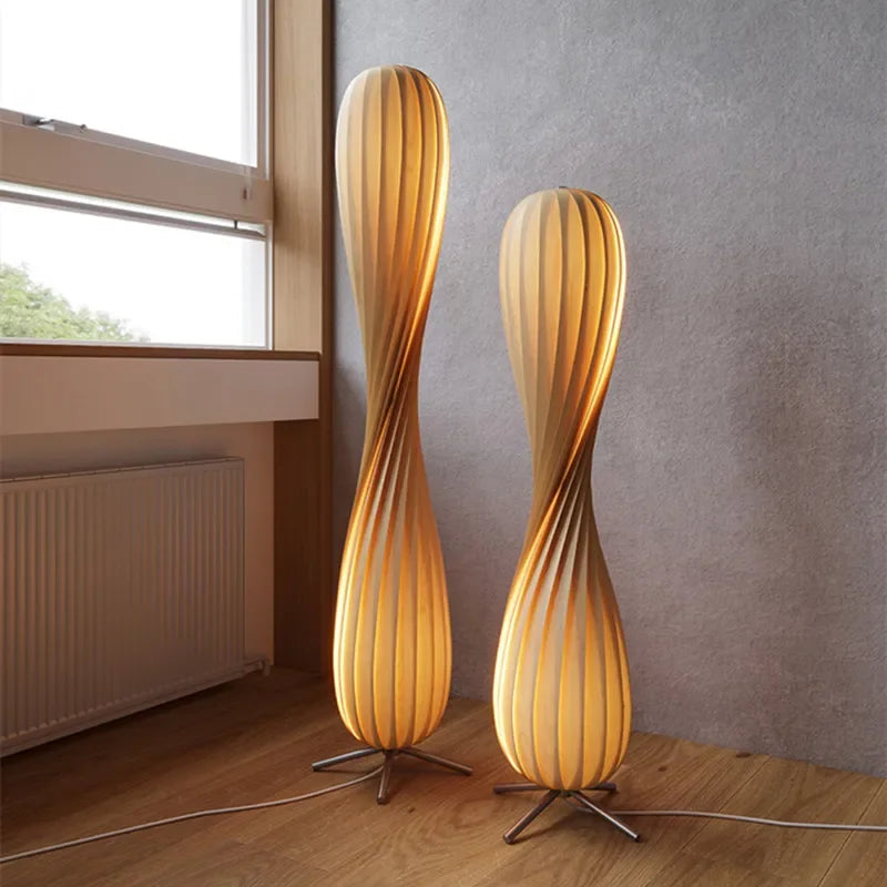Wooden Floor Lamps
