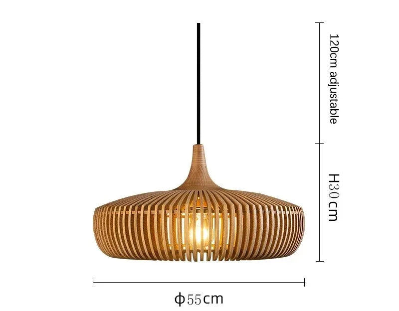 Wooden Hanging Pendant Ceiling Lights
