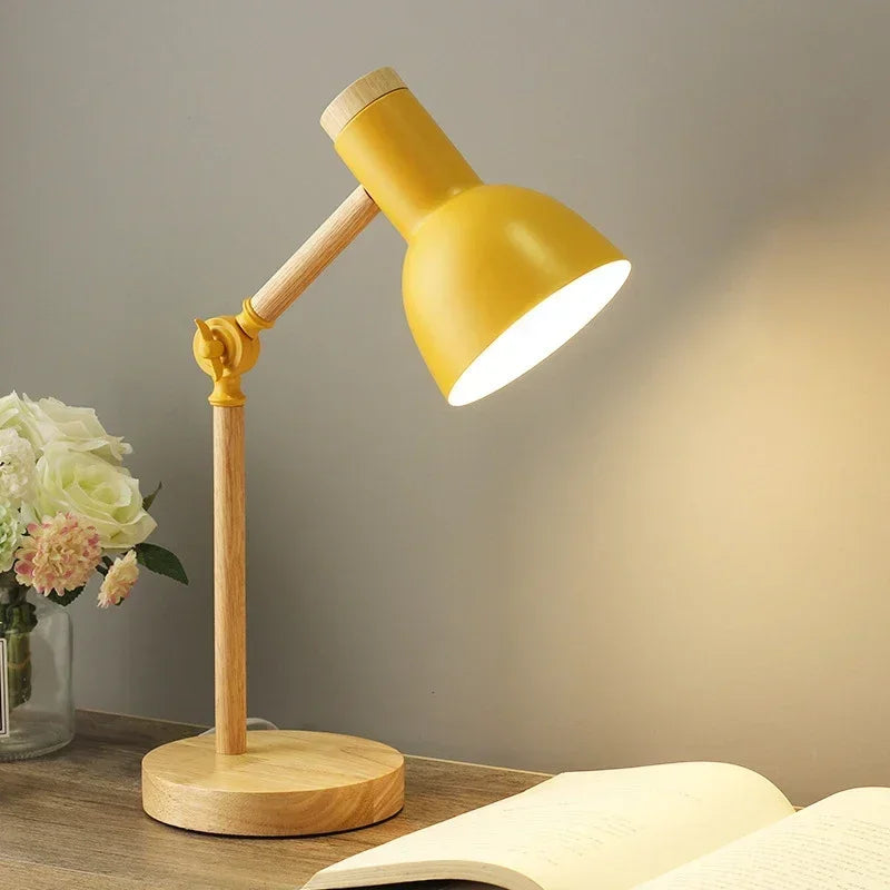 Modern Nordic Table Lamp Yellow