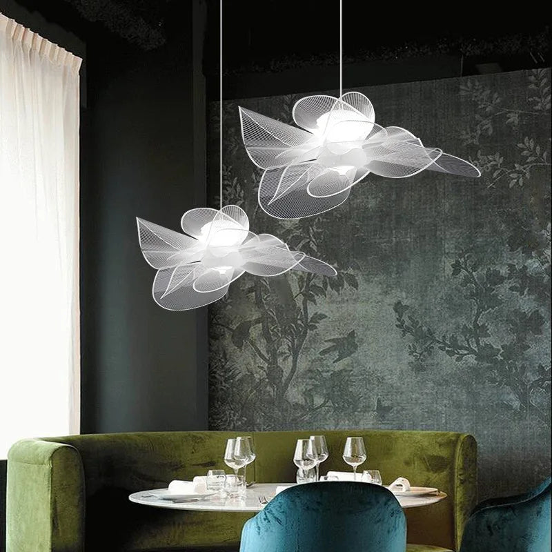acrylic modern pendant light chandeliers