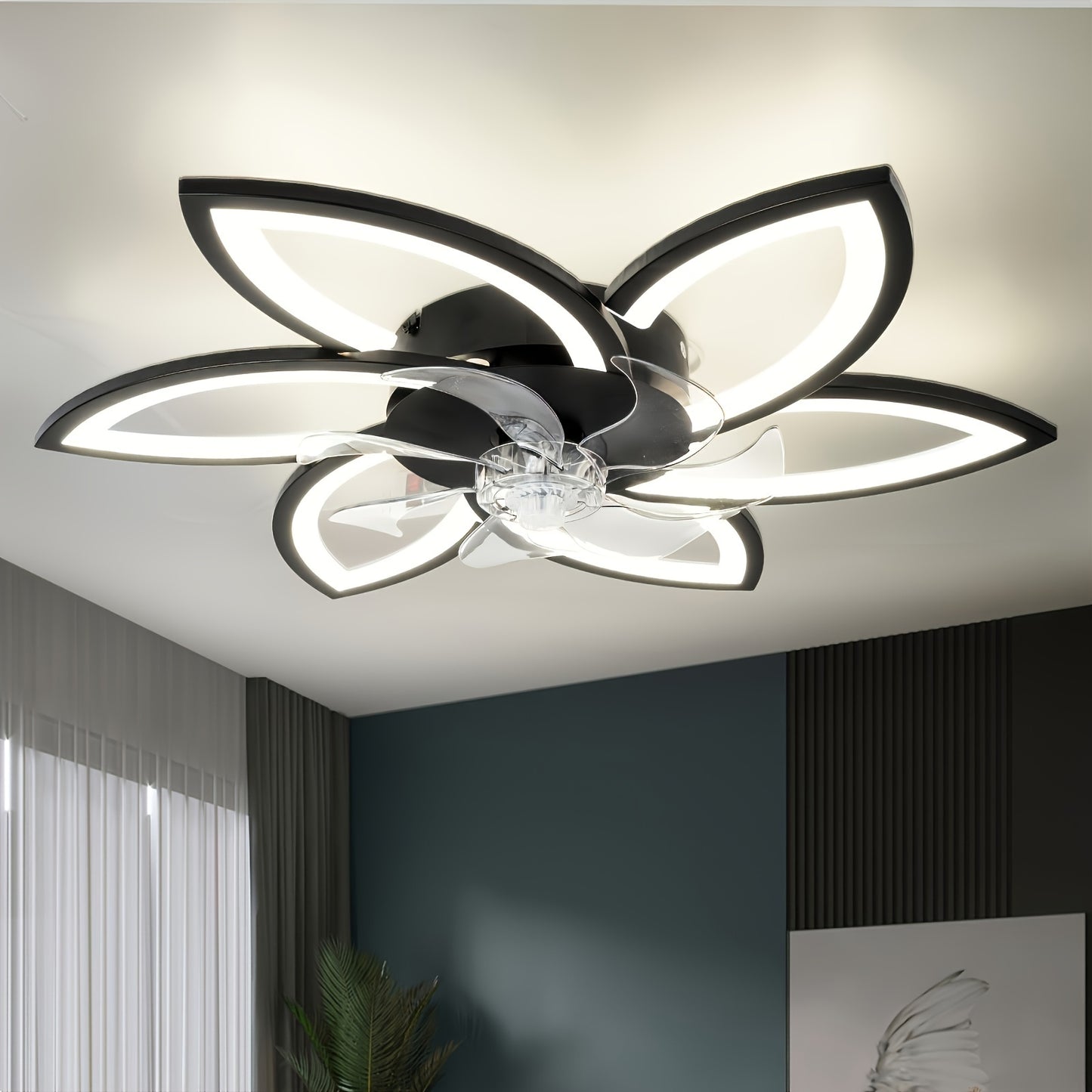 Modern Slim LED Ceiling Fan