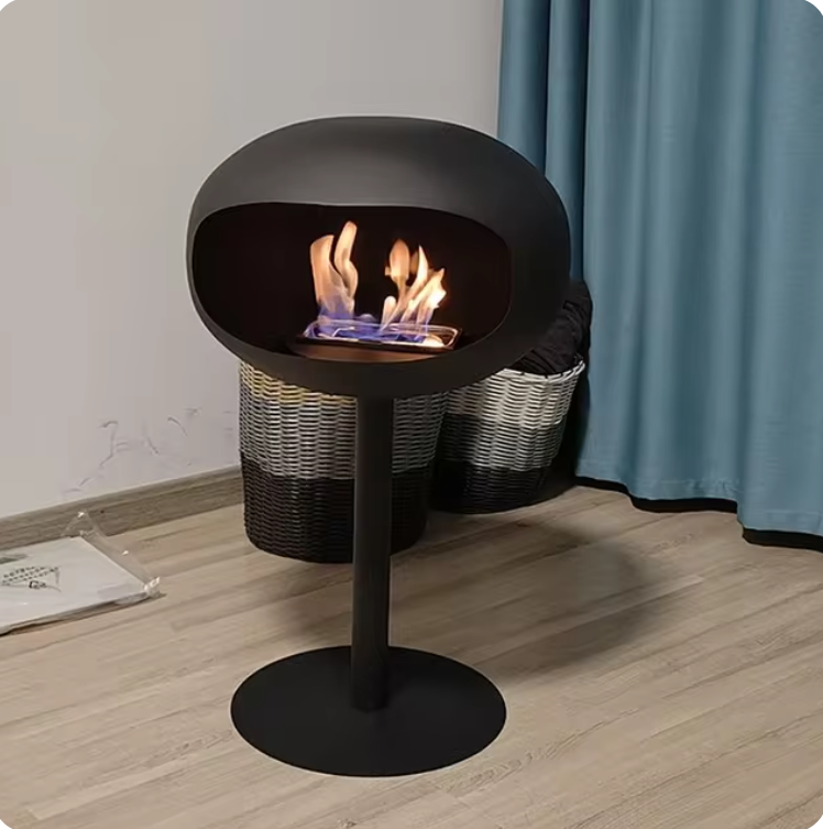 Bio Ethanol Free Standing Fireplace