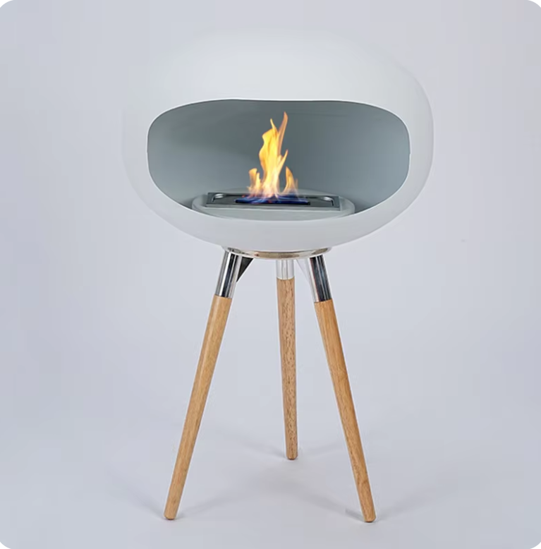 Bio Ethanol Free Standing Fireplace