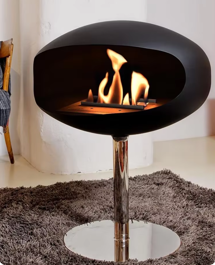 Bio Ethanol Free Standing Fireplace